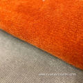 RPET Corduroy velvet fabric with backing